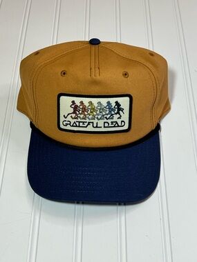 Grateful Dead Brown and Navy Trucker Hat New
